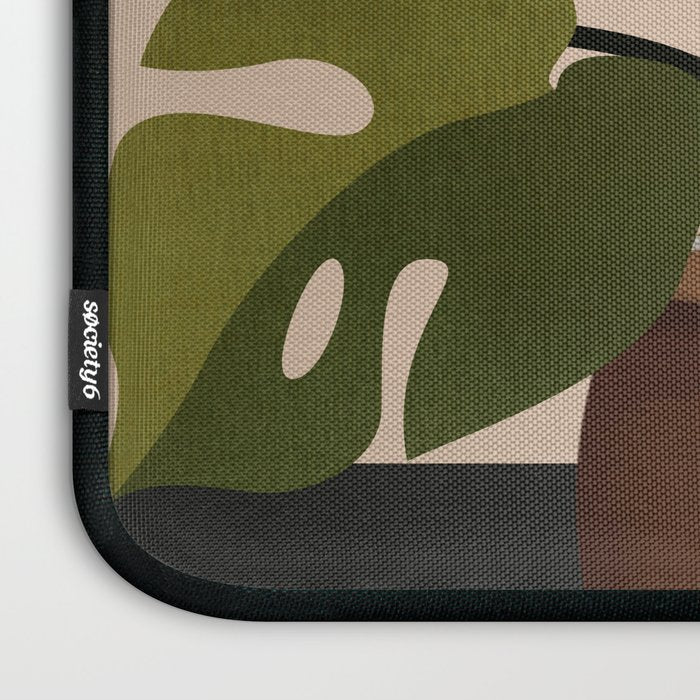 Monstera Plant In A Pot 1 Laptop Sleeve Gallery Image 3