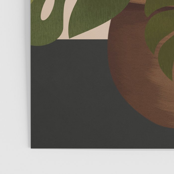 Monstera Plant In A Pot 1 Poster Gallery Image 3