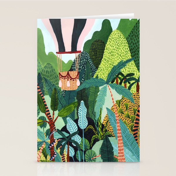 Hot Air Balloon Explorer Stationery Card Gallery Image 2