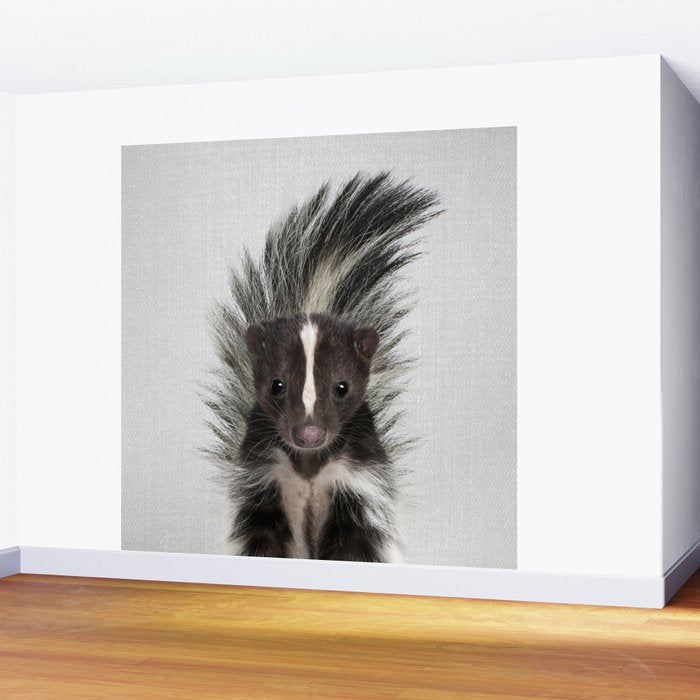 Skunk - Colorful Wall Mural Gallery Image 2