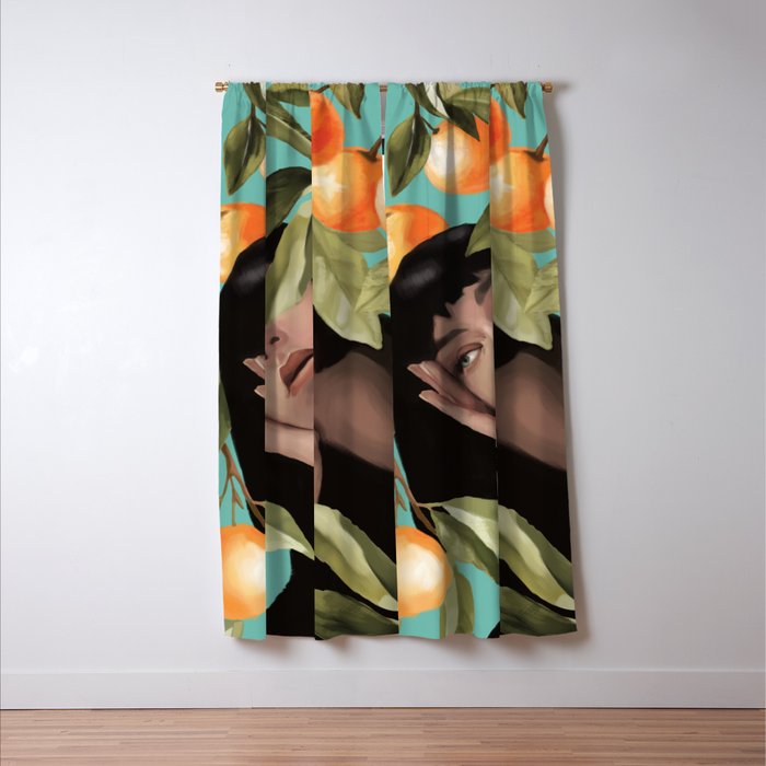 Tangerine Dream Window Curtain Gallery Image 3