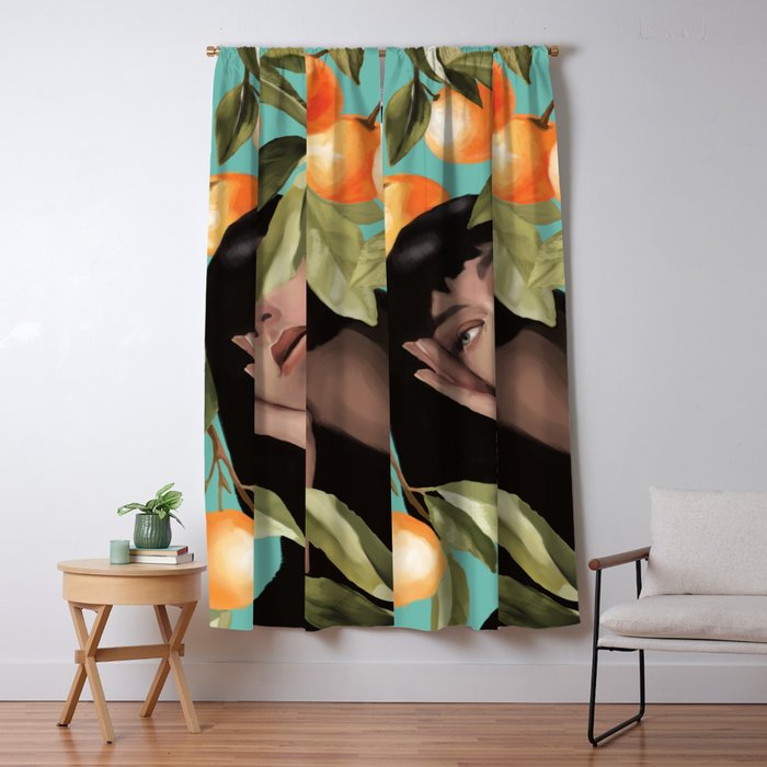 Tangerine Dream Window Curtain Gallery Image 1