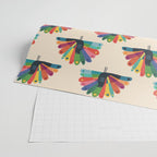 Whimsical Peacok Wrapping Paper Gallery Image 2