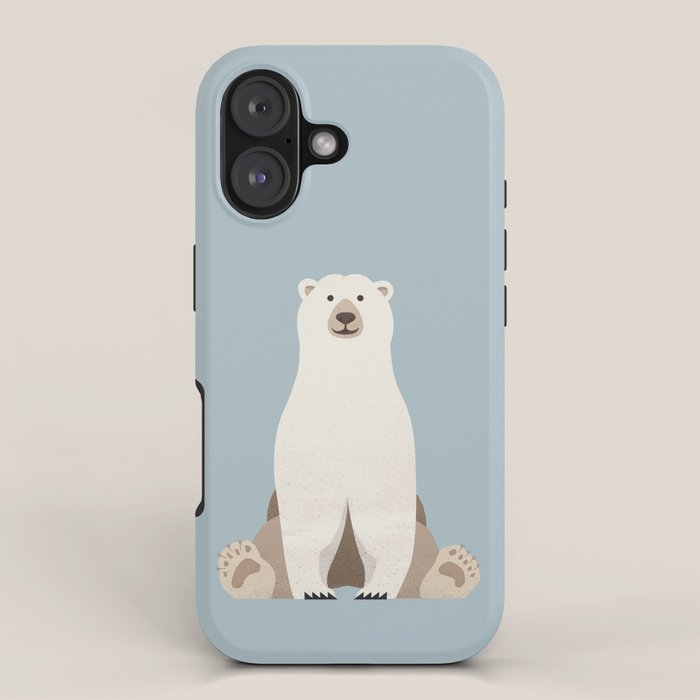 Whimsy Polar Bear iPhone Case Gallery Image 1