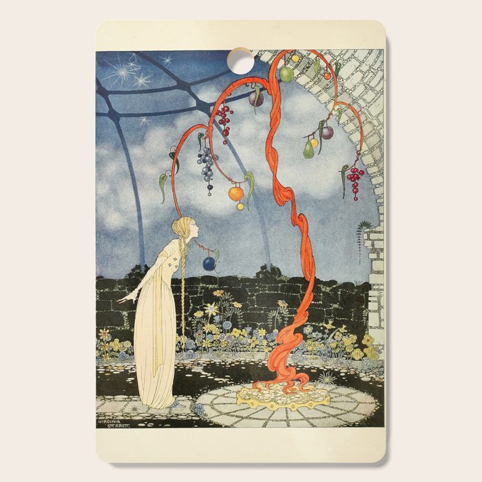 Art by Virginia Frances Sterrett from "Old French Fairy Tales," 1920 Cutting Board Gallery Image 1