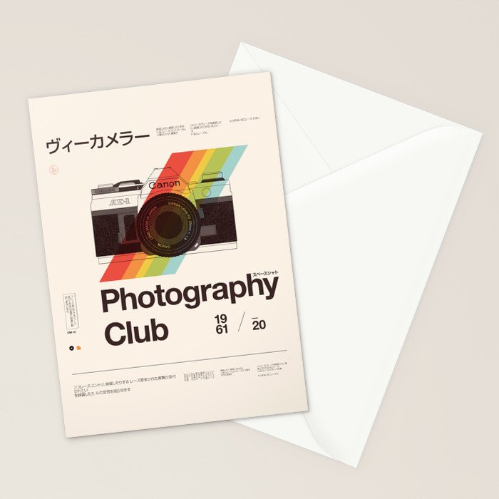 Photography Club Stationery Card Gallery Image 2