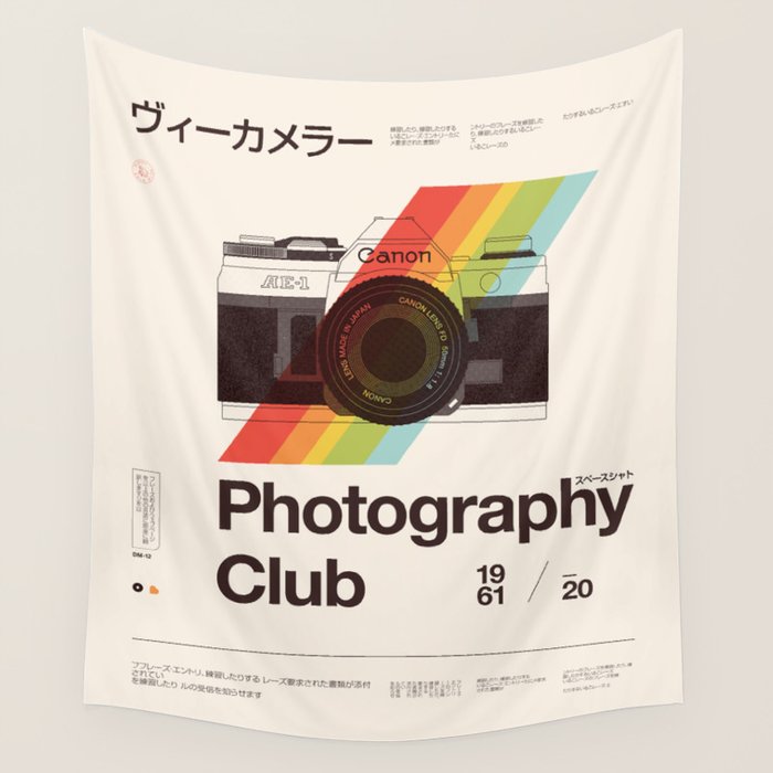 Photography Club Wall Tapestry Gallery Image 4