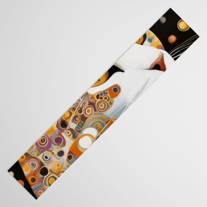 Klimt Cat with Almond Eyes Table Runner Gallery Image 3