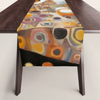 Klimt Cat with Almond Eyes Table Runner Gallery Image 1