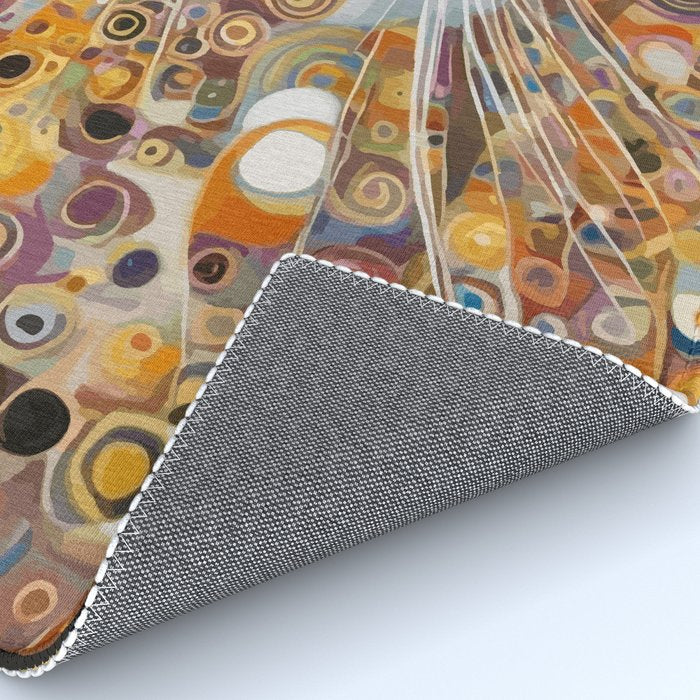 Klimt Cat with Almond Eyes Rug Gallery Image 4