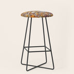 Klimt Cat with Almond Eyes Stool Gallery Image 1