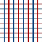 Blue Red Tattersall Plaid Pattern Coffee Mug Gallery Image 2