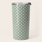 Vintage Stars XIII Sage Green Travel Mug Gallery Image 2