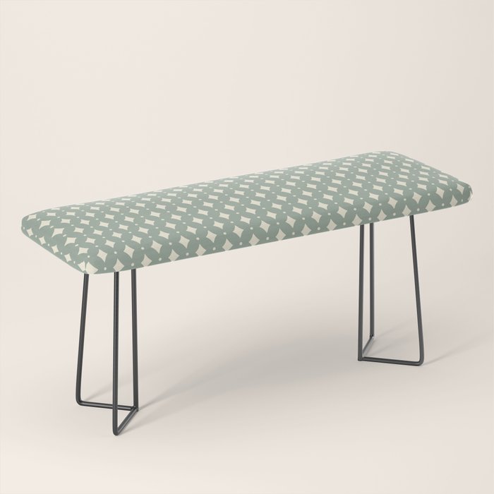 Vintage Stars XIII Sage Green Bench Gallery Image 1