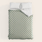 Vintage Stars XIII Sage Green Duvet Cover Gallery Image 6