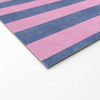 STRIPES - 005 - pink and blue Welcome Mat Gallery Image 2
