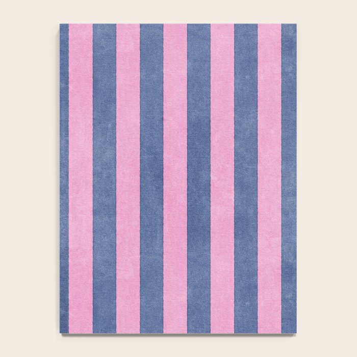 STRIPES - 005 - pink and blue Notebook Gallery Image 4
