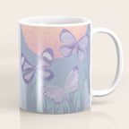 Moonrise Meadow Butterflies Coffee Mug Gallery Image 1