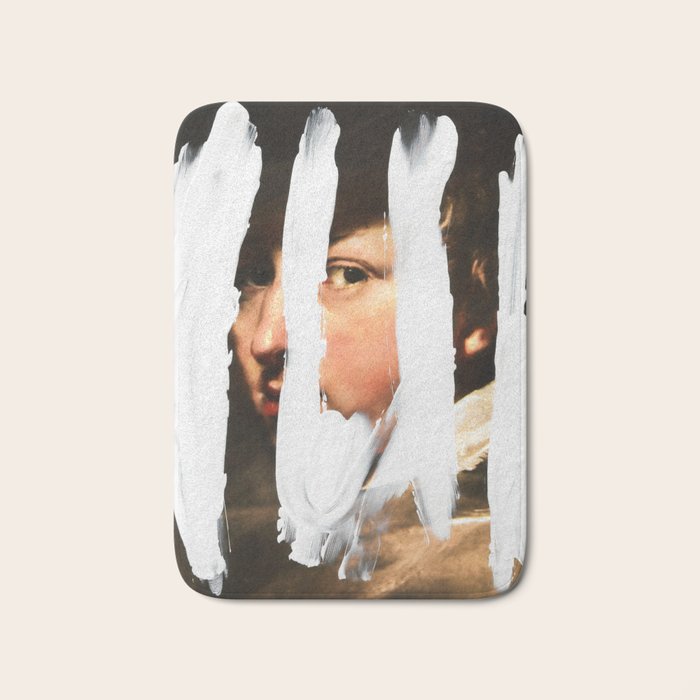 Untitled (Finger Paint 2) Bath Mat Gallery Image 1