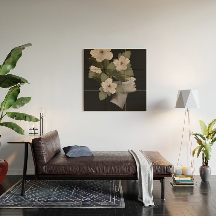 Bloom 12A Wood Wall Art Gallery Image 2