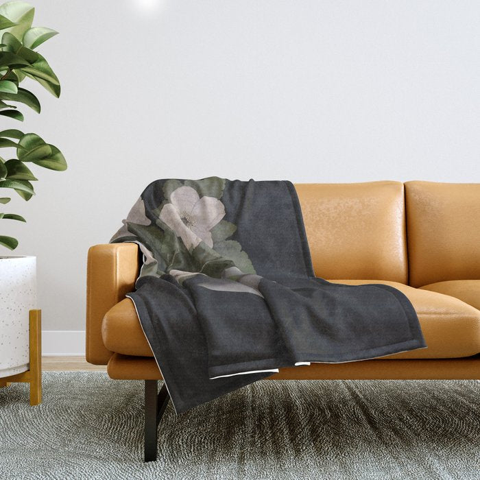 Bloom 12A Throw Blanket Gallery Image 1