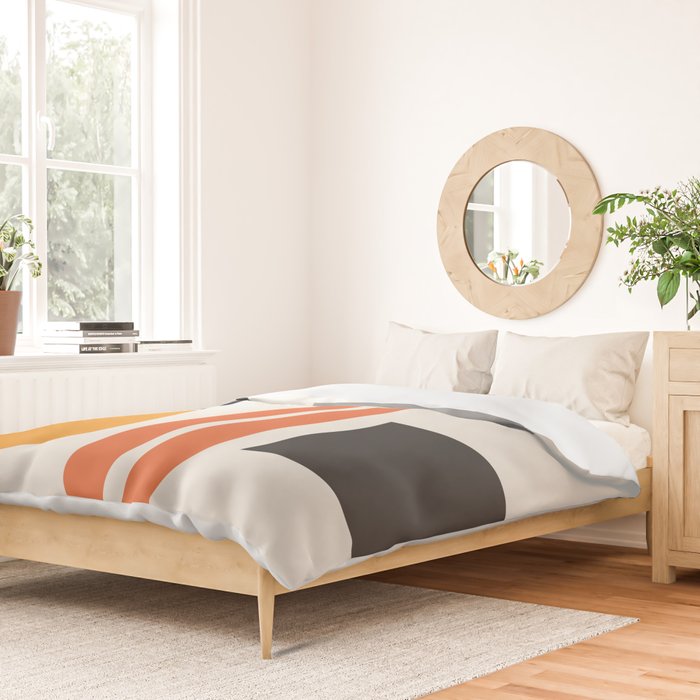 Mid Century 05 Duvet Cover Gallery Image 2