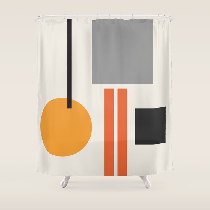 Mid Century 05 Shower Curtain Gallery Image 1