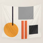 Mid Century 05 Wall Tapestry Gallery Image 4