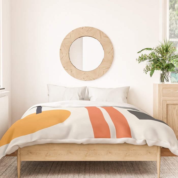 Mid Century 05 Duvet Cover Gallery Image 3