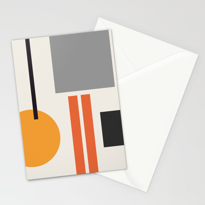Mid Century 05 Stationery Card Gallery Image 2