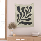 Abstract Plant No. 3 Wall Tapestry Gallery Image 2