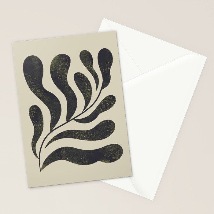 Abstract Plant No. 3 Stationery Card Gallery Image 2
