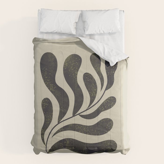 Abstract Plant No. 3 Comforter Gallery Image 6