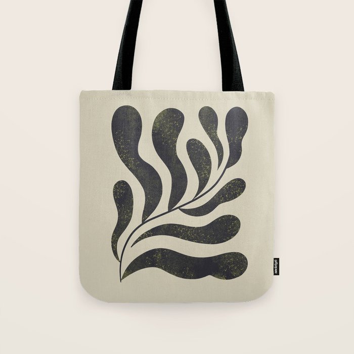Abstract Plant No. 3 Tote Bag Gallery Image 1