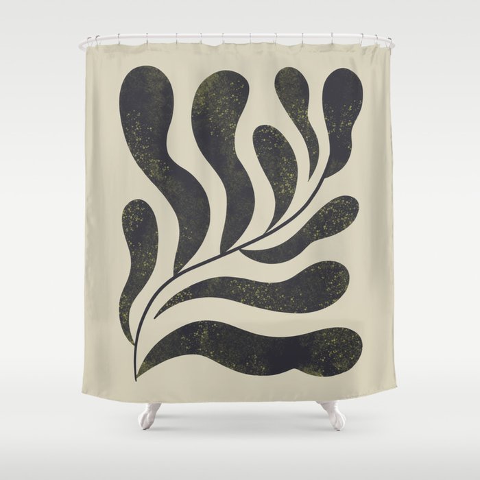 Abstract Plant No. 3 Shower Curtain Gallery Image 1