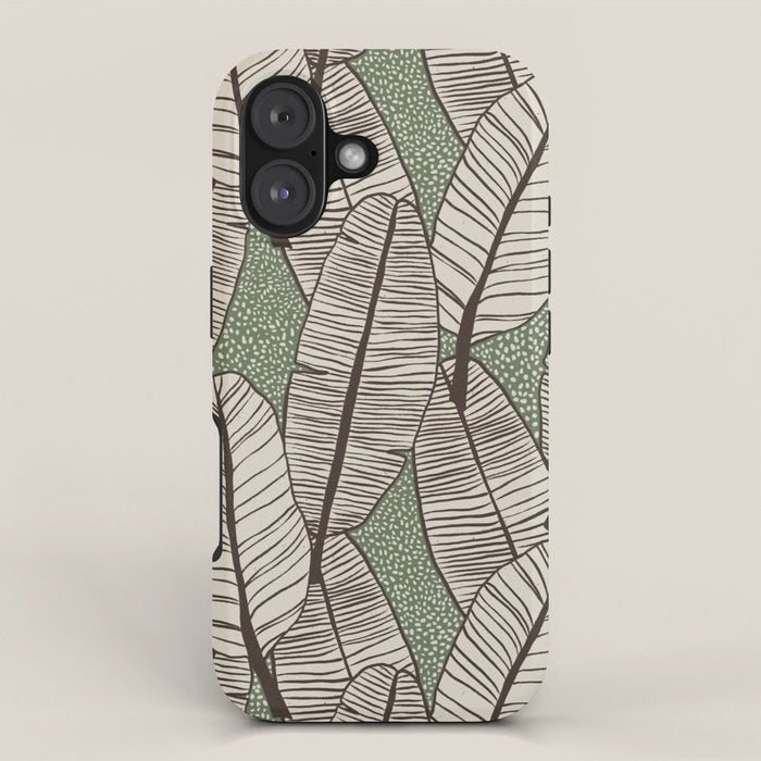 Banana Leaves iPhone Case Gallery Image 1