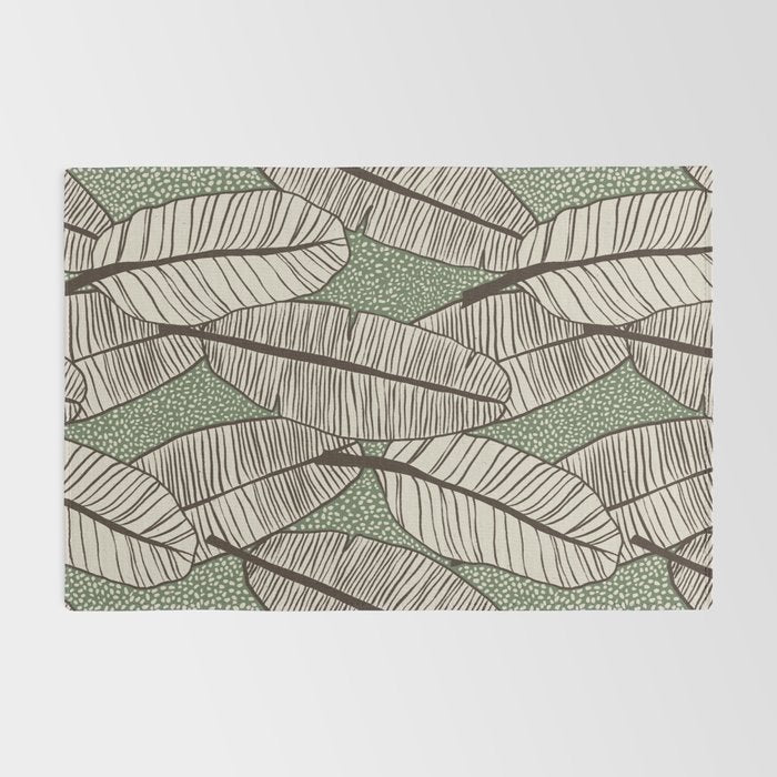 Banana Leaves Rug Gallery Image 2