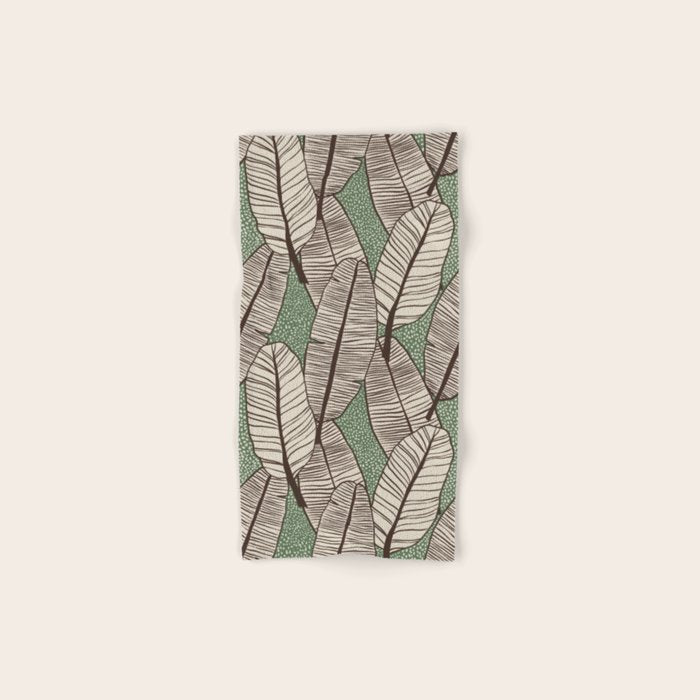 Banana Leaves Bath Towel Gallery Image 1