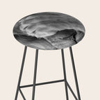 Even Lions Have Bad Days - The Lion Sleeps Tonight black and white photograph  Stool Gallery Image 2