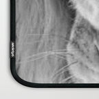 Even Lions Have Bad Days - The Lion Sleeps Tonight black and white photograph  Laptop Sleeve Gallery Image 3