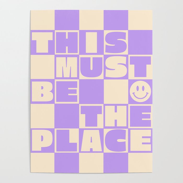 This Must Be The Place (Lavender) Poster Gallery Image 4