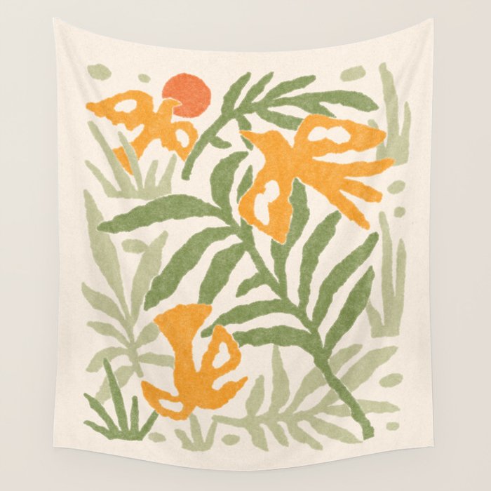 Golden Weavers Wall Tapestry Gallery Image 4