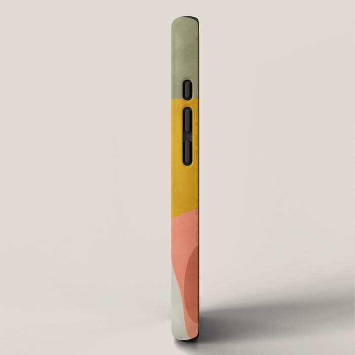 Shapes abstract pastel II iPhone Case Gallery Image 2
