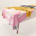 Be Wild: The Peach Edition Tablecloth Gallery Image 1