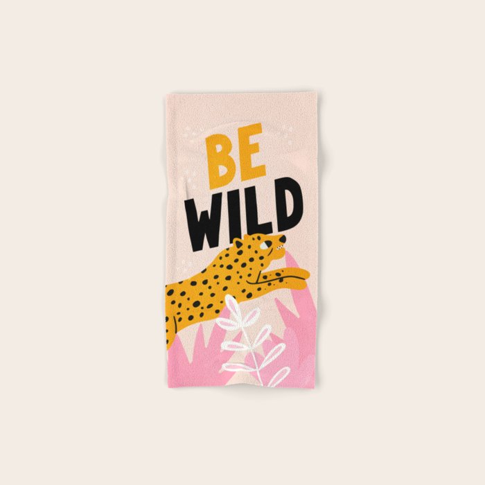 Be Wild: The Peach Edition Bath Towel Gallery Image 1