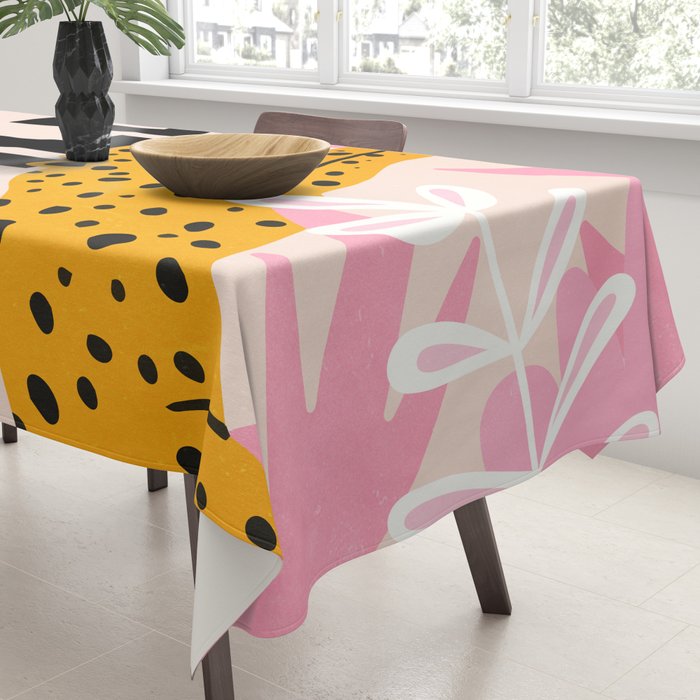 Be Wild: The Peach Edition Tablecloth Gallery Image 3