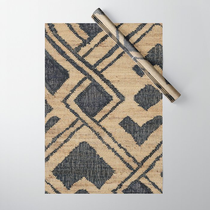 Traditional Moroccan Rug Design Wrapping Paper Gallery Image 1