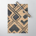 Traditional Moroccan Rug Design Wrapping Paper Gallery Image 1