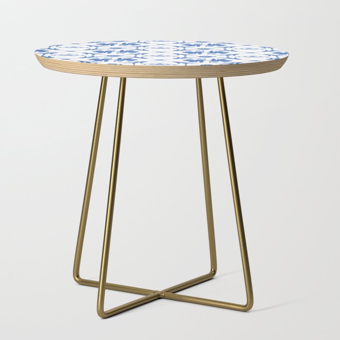 Floral Pleasure blue B Side Table Gallery Image 1