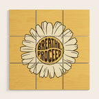 BREATHE, PROCEED Wood Wall Art Gallery Image 1